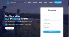 Desktop Screenshot of diablovalleytreatment.com
